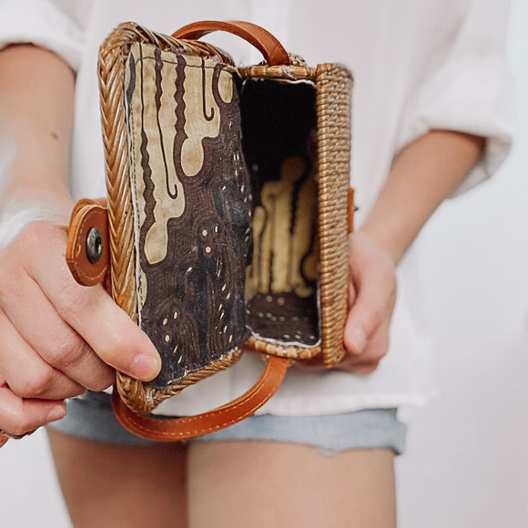 Mini Rattan bag - Picture 4 of 4